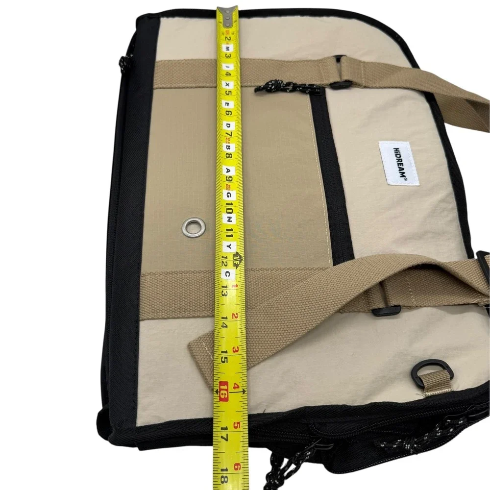 HIDREAM Pet Carrier Bag Tan Black Small Dog Cat‎ Travel Tote Mesh Breathable